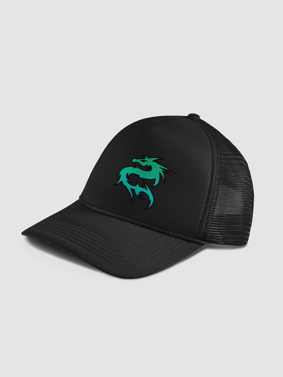 Mythical Roar Teal Trucker Hat product image (4)