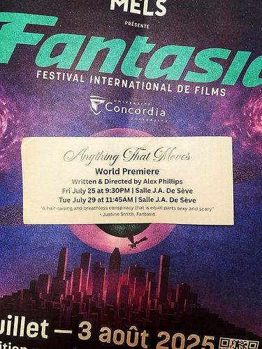 I was one of the lucky few who attended the world premiere @fantasiafestival of @vinegarsyndrome “Anything That Moves”. It’s ...