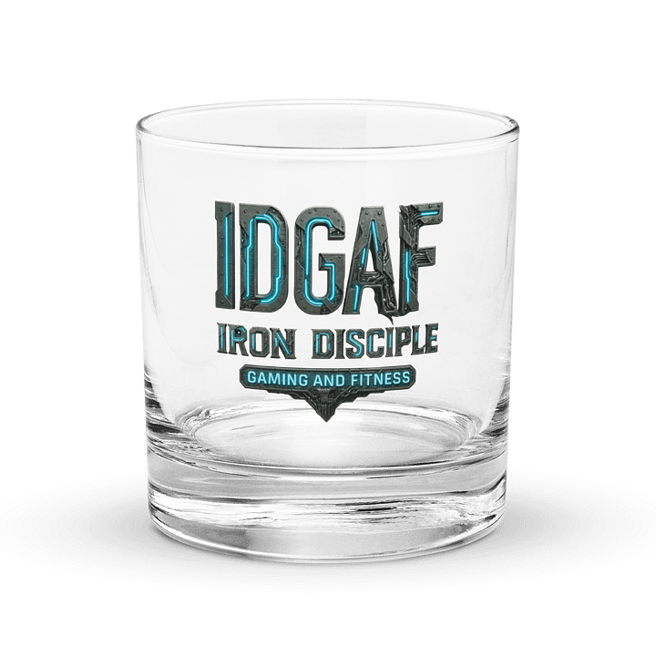 IDGAF - Glass product image (1)