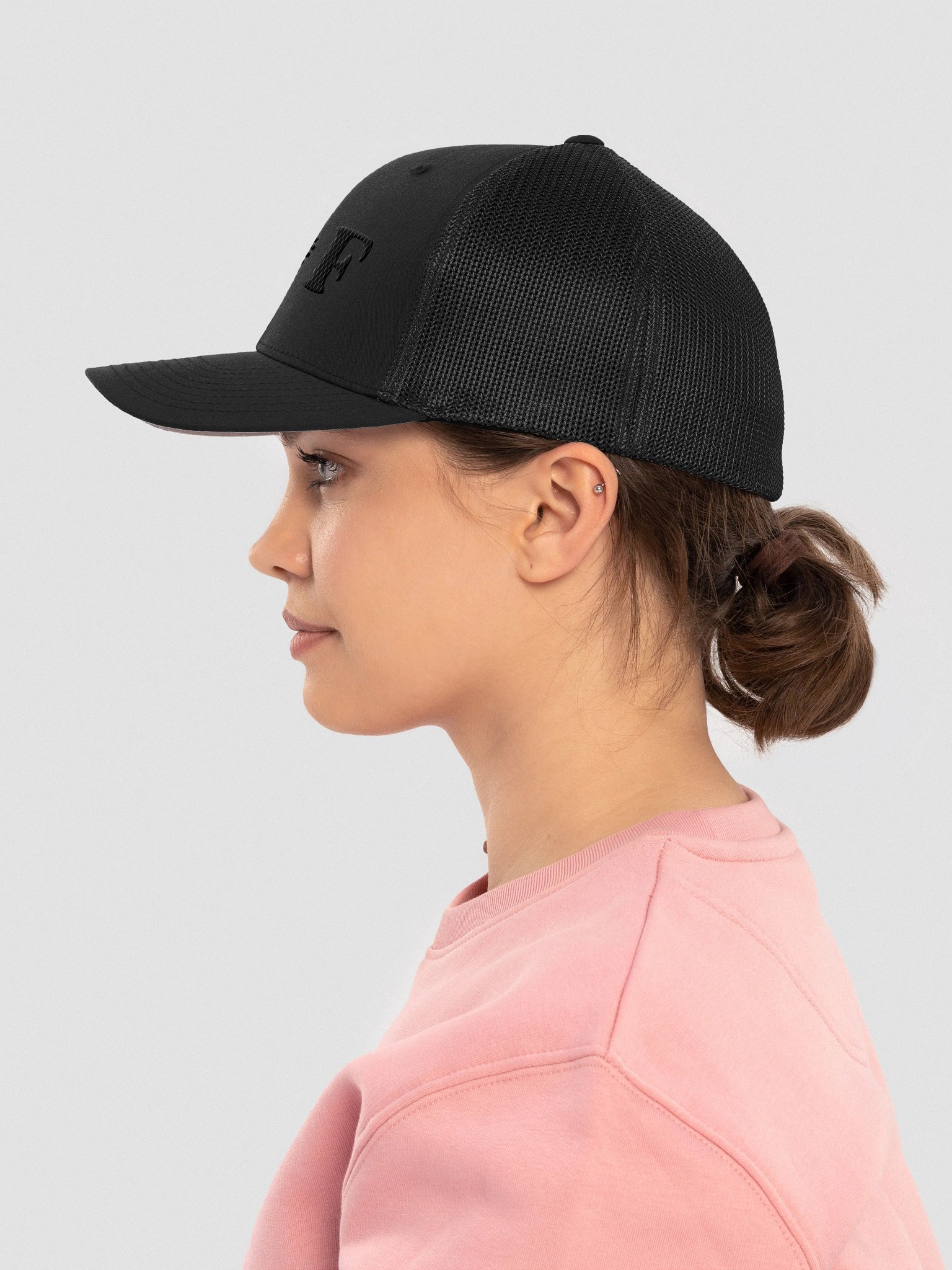 VoF Logo Flexfit Mesh Back Trucker Hat product image (25)