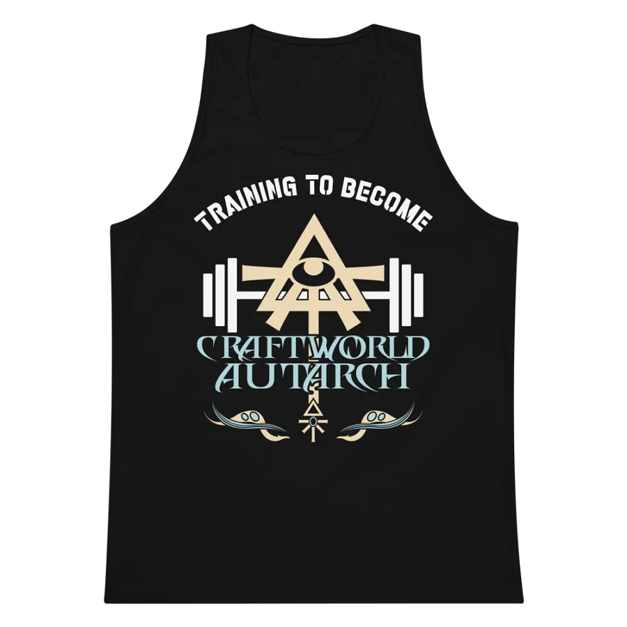 Training to Become Craftworld Autarch - Warhammer Aeldari Gym Tank top product image (6)