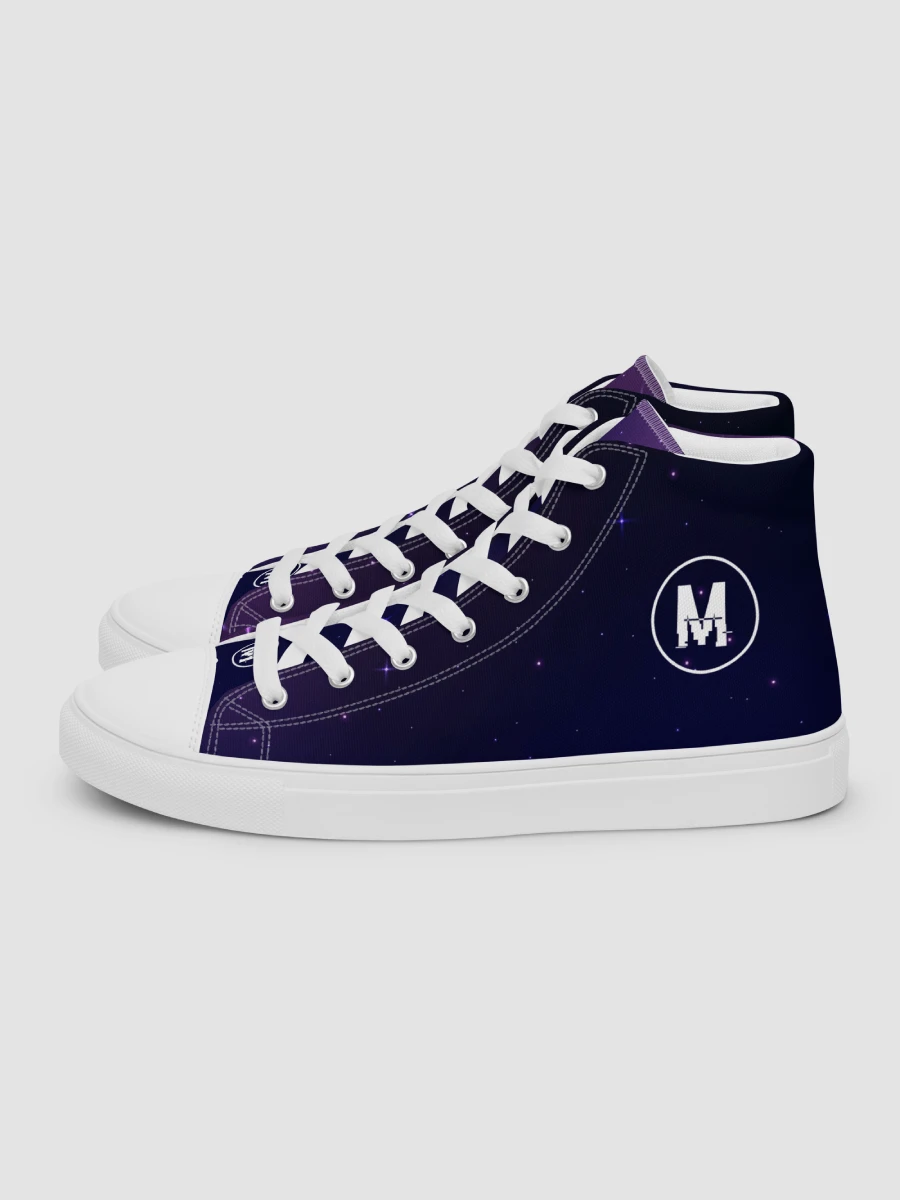 Grape Galaxy Quest - Women's High Tops | #MadeByMELO product image (10)