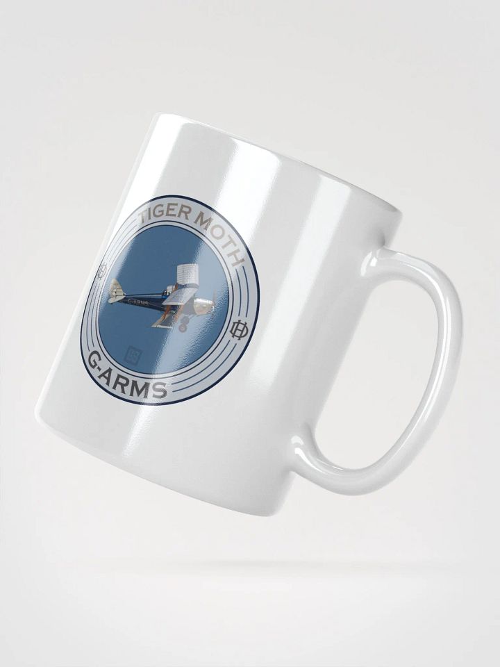Tiger Moth G-ARMS White Glossy Mug product image (2)
