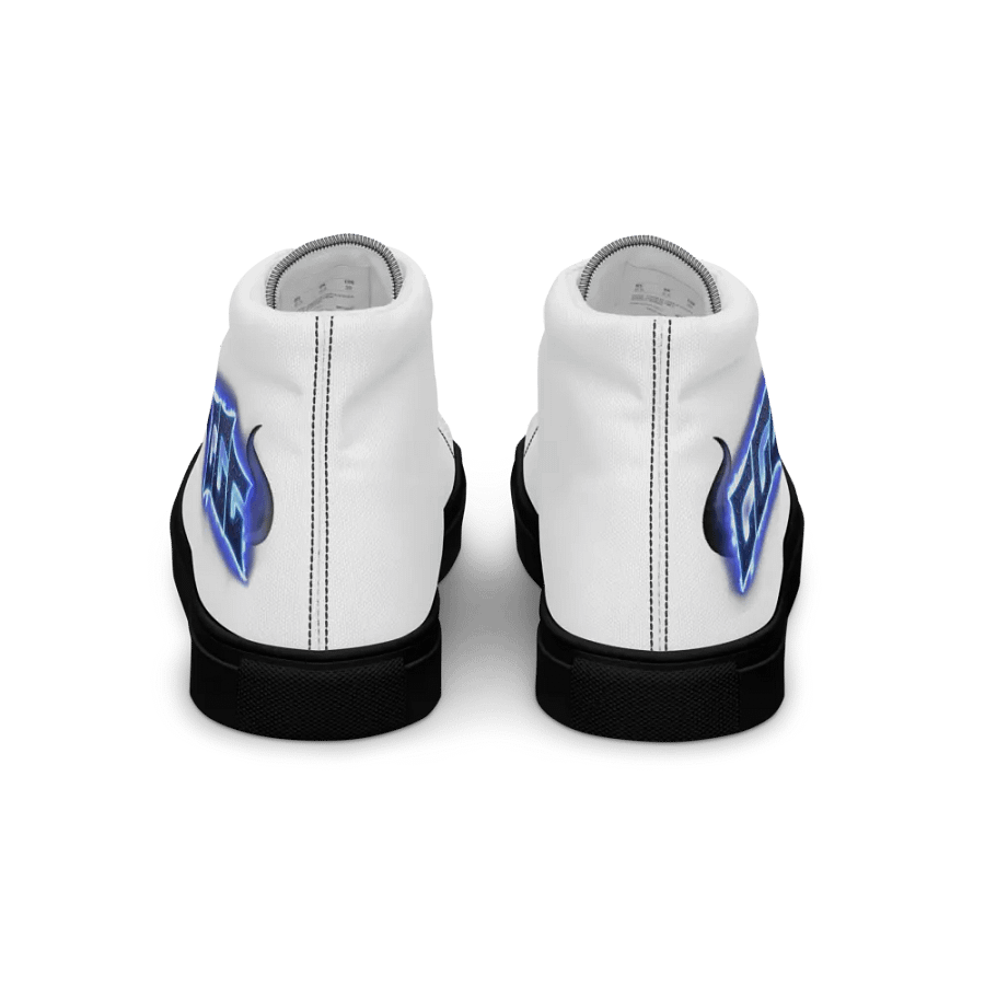 GGG Fire Logo Women's High Top Canvas Shoes product image (3)