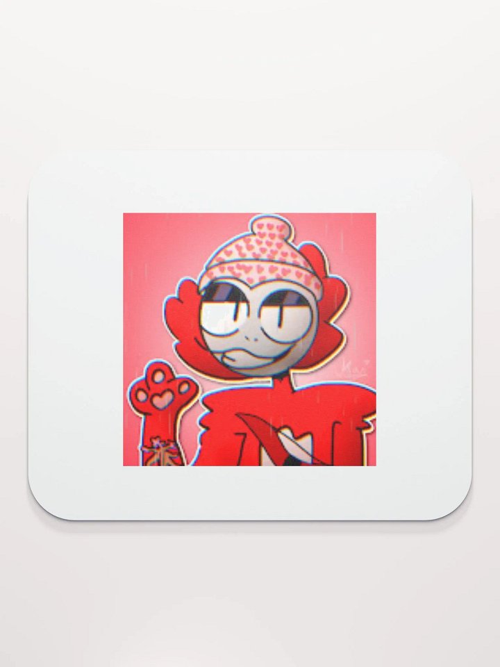 Red Wave 2 Mousepad product image (2)