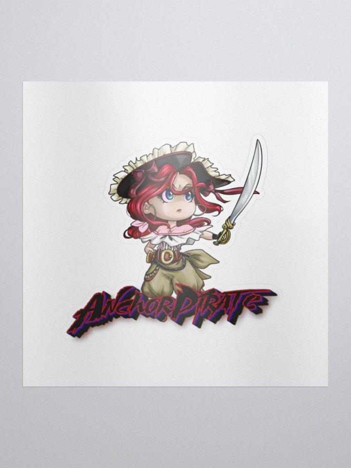Anchor pirate chibi sticker product image (1)