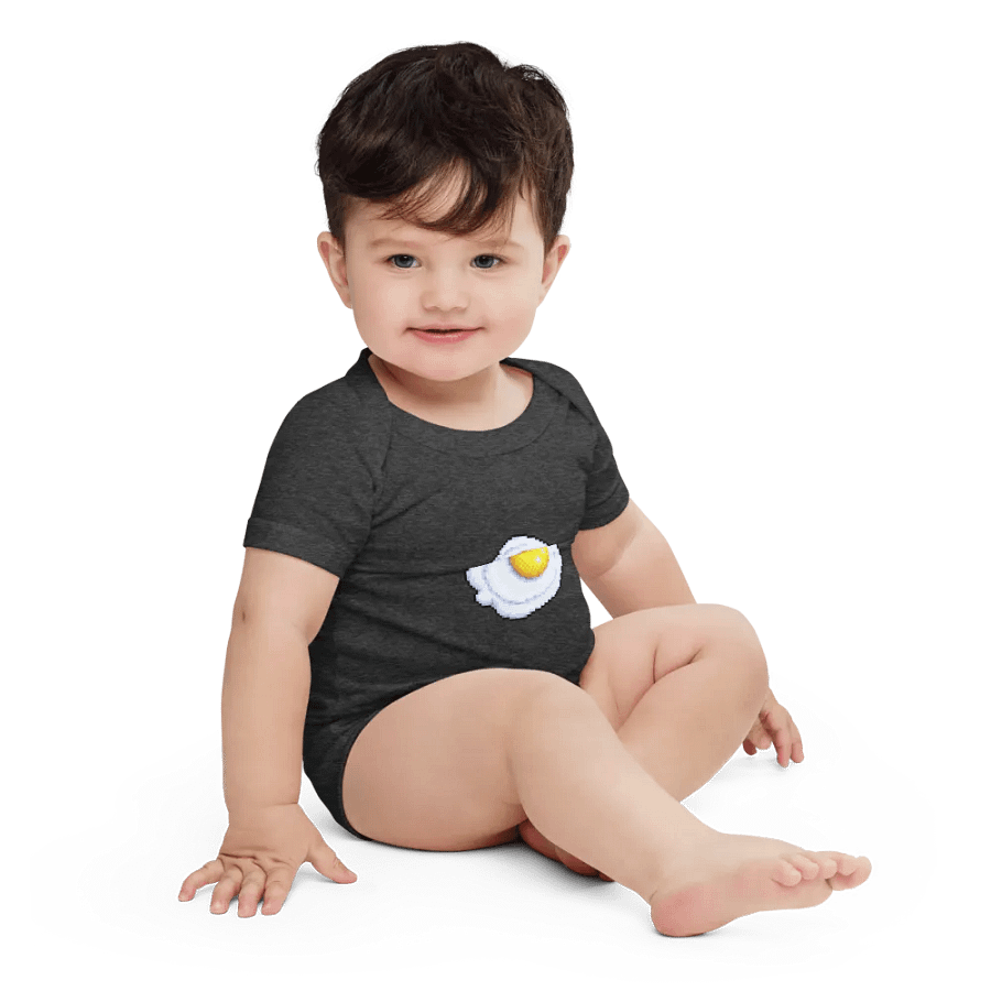 Pixel Egg Baby Onesie 🍳 product image (4)