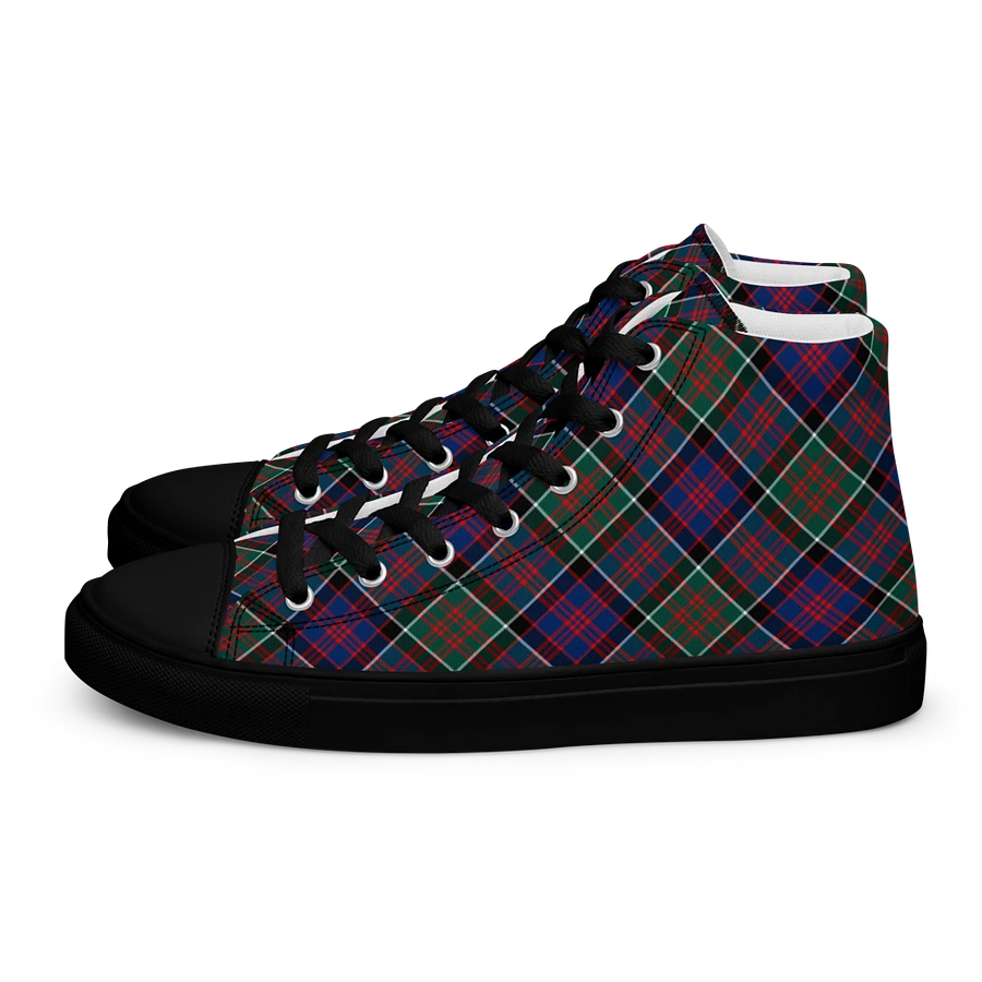 MacDonald Clanranald Tartan Men's High Top Shoes product image (4)