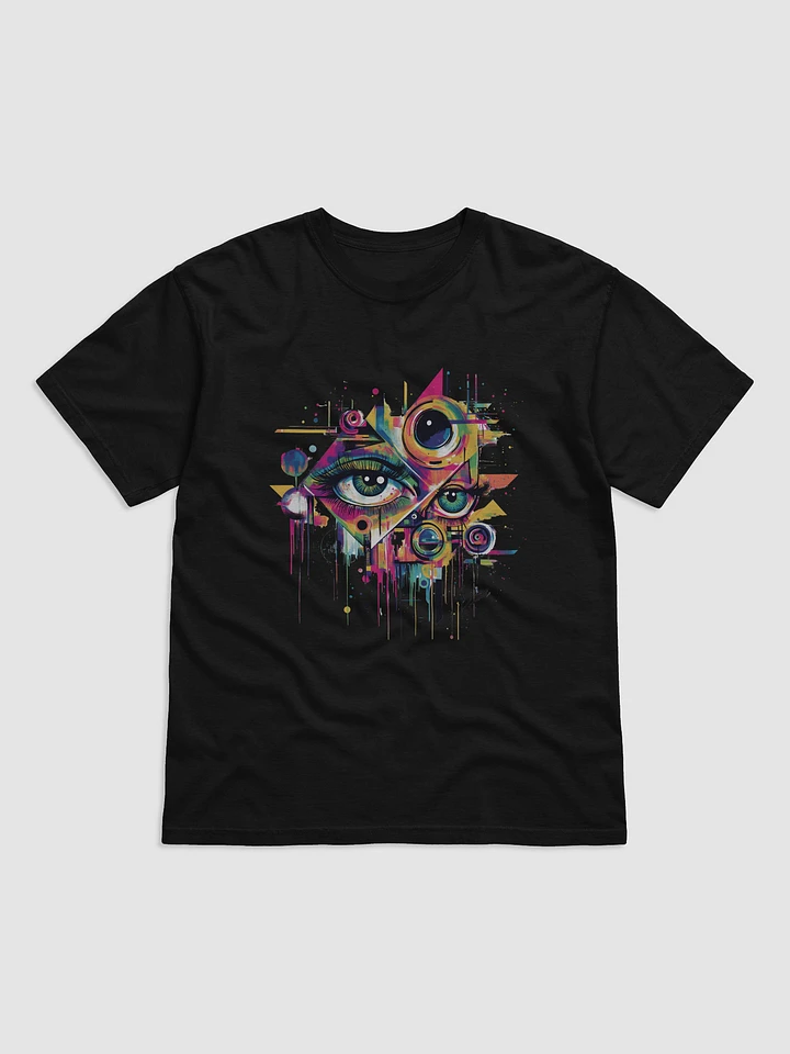 Ethereal Eyes Abstract T-Shirt product image (2)