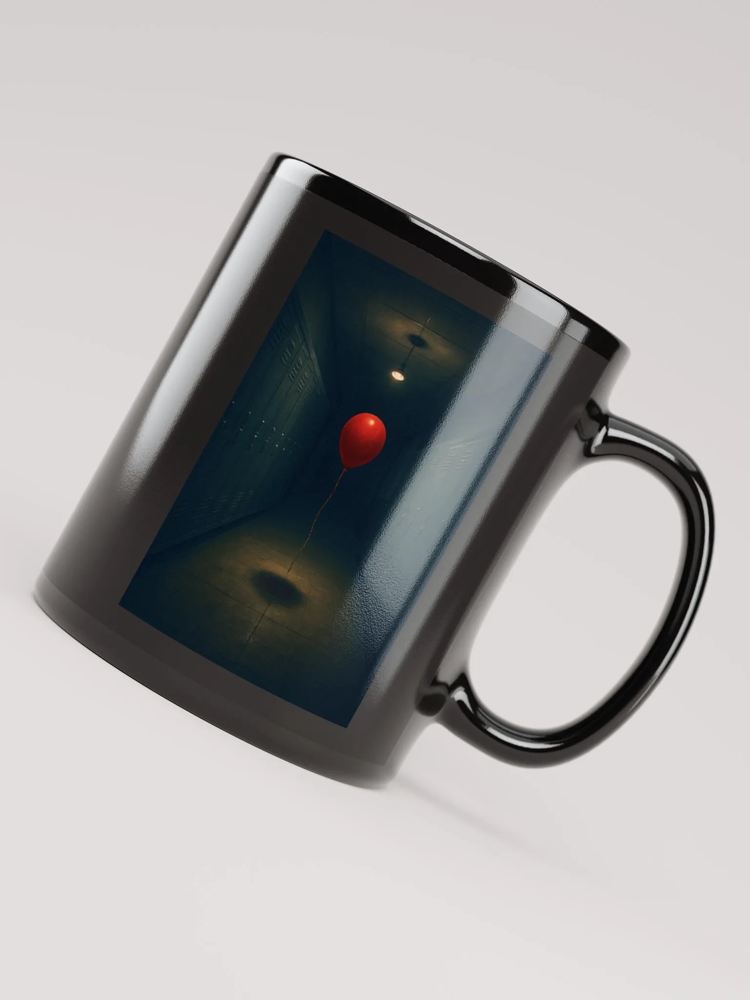 “It’s Watching” – Red Balloon Edition Mug (front and back ) (11oz & 15oz) Sinister Stories Exclusive product image (7)