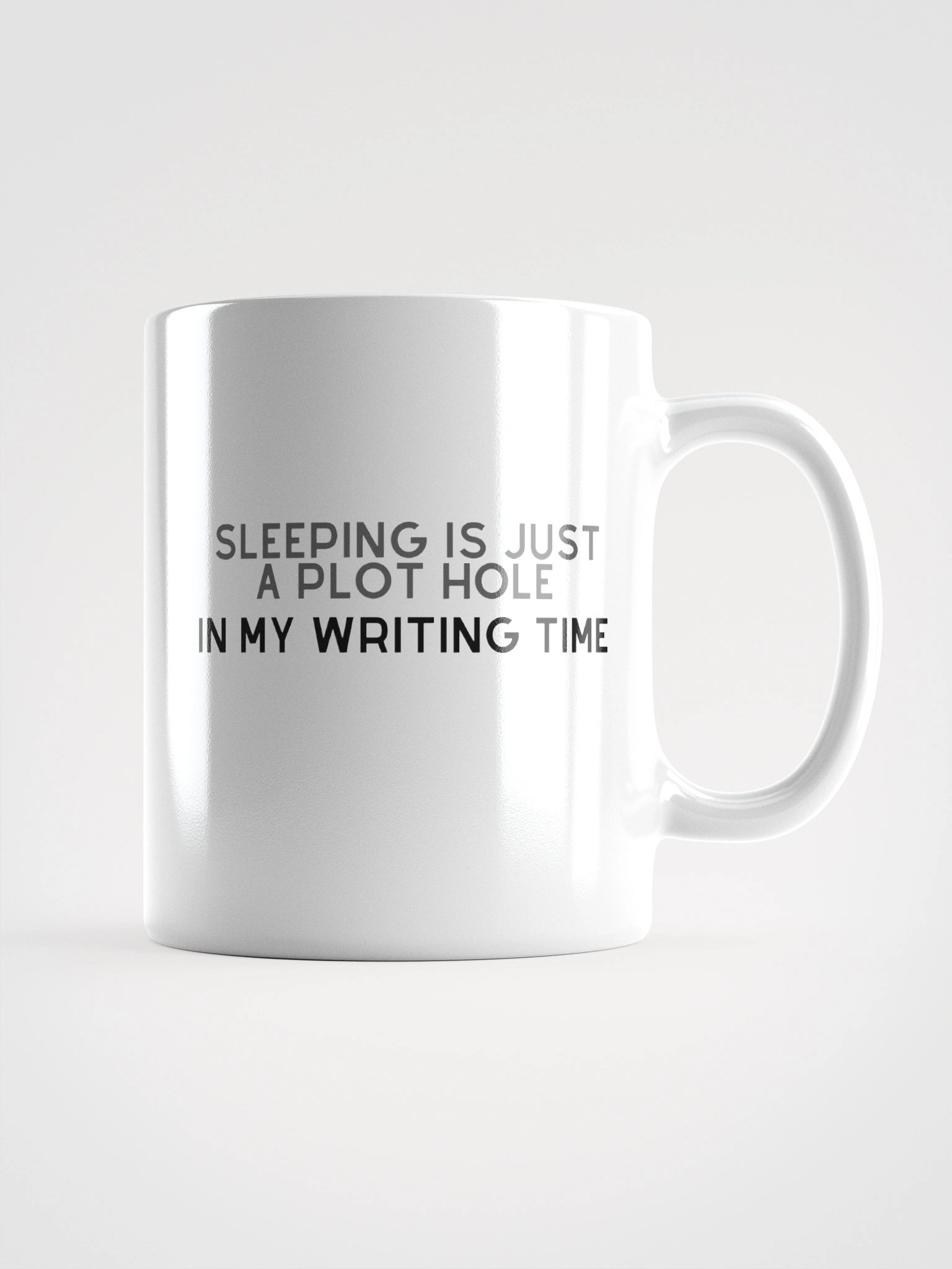 Plot Hole Writer's Mug product image (1)