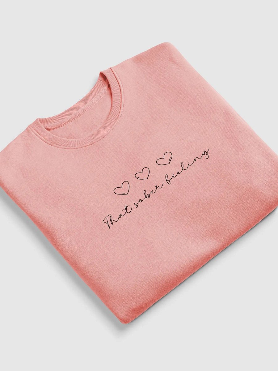 That Sober Feeling, Minimal & Elegant Sobriety Support Sweater product image (5)
