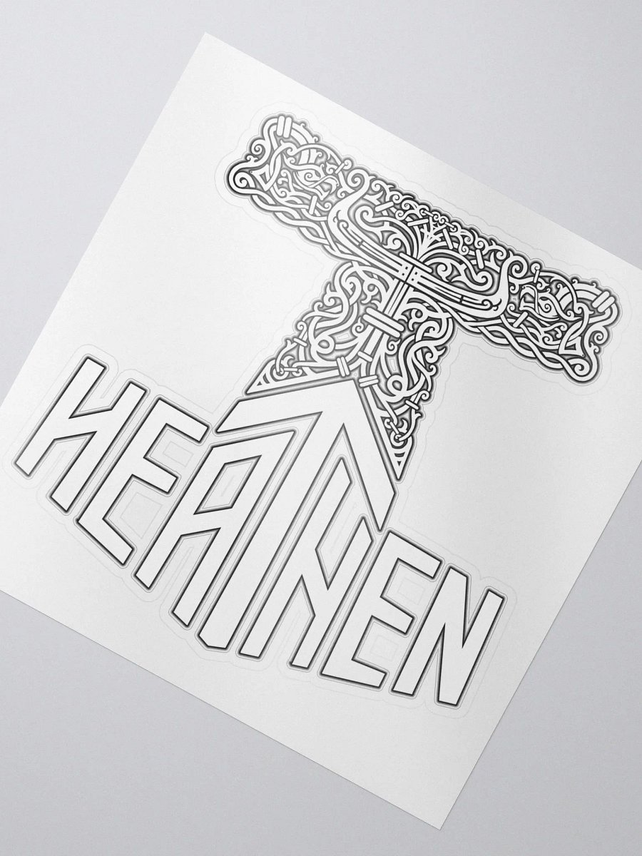 Heathen Kiss-Cut Sticker product image (2)