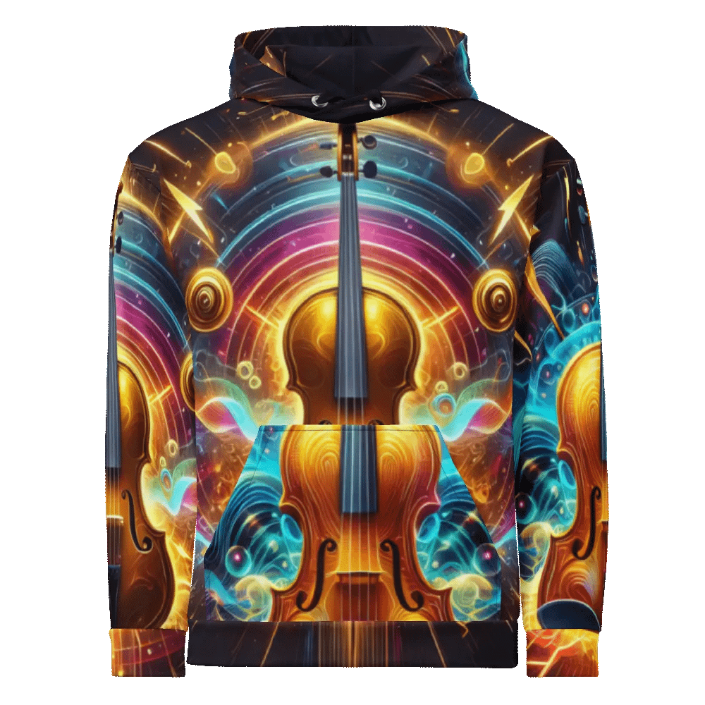 Violin Musical Instrument - All-Over Unisex Hoodie #1 product image (10)