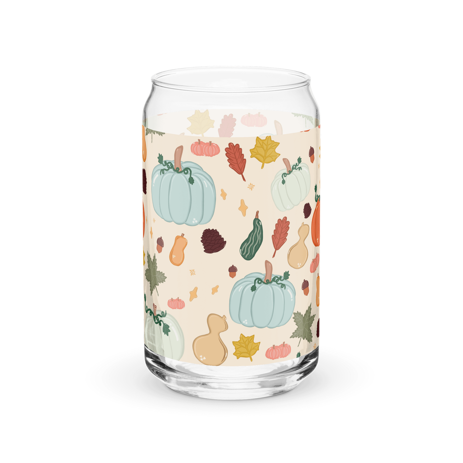Everything Autumn Pattern Glass Tumbler product image (5)