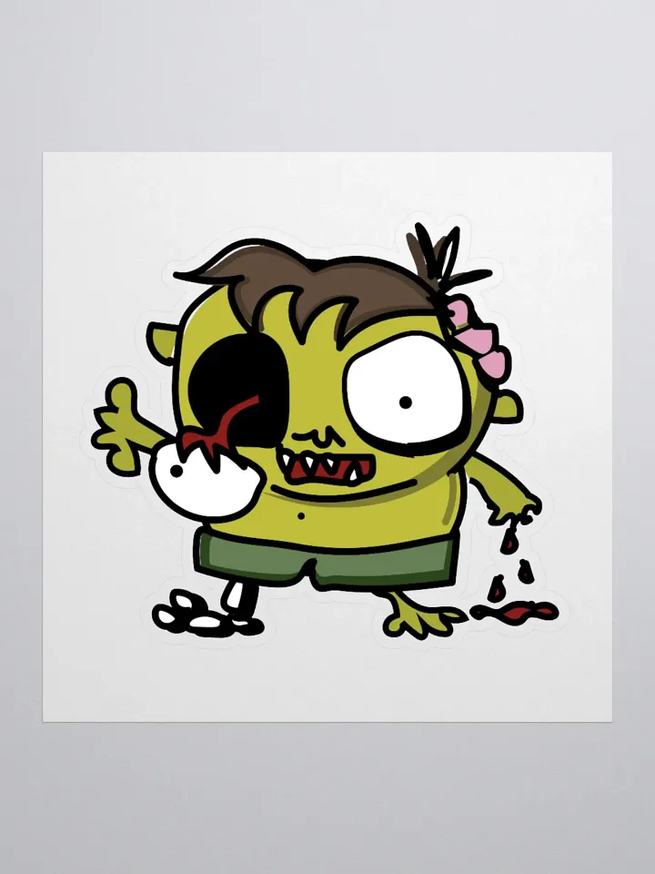The Walking Ted Zombie Sticker product image (1)