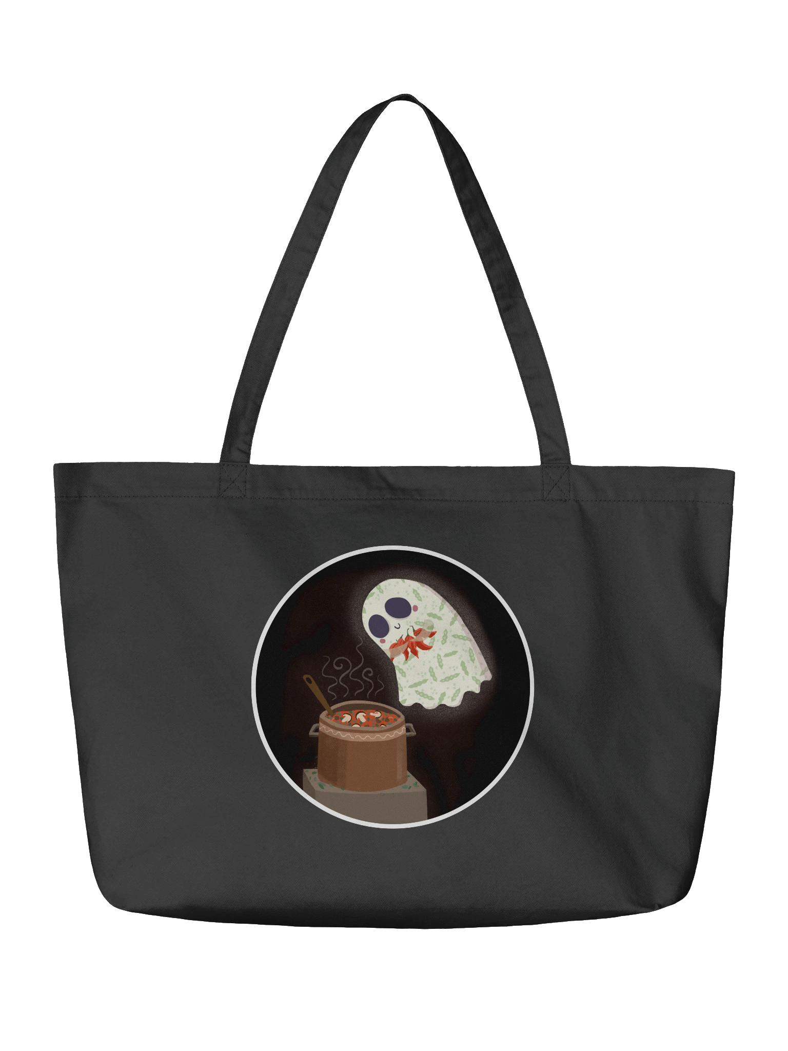 Little Ghost Chili Chef - Tote Bag product image (2)