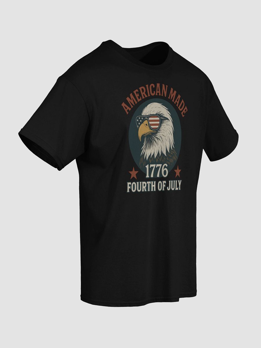 American Made 1776 Shirt – Patriotic Eagle Fourth of July Vintage Tee product image (40)