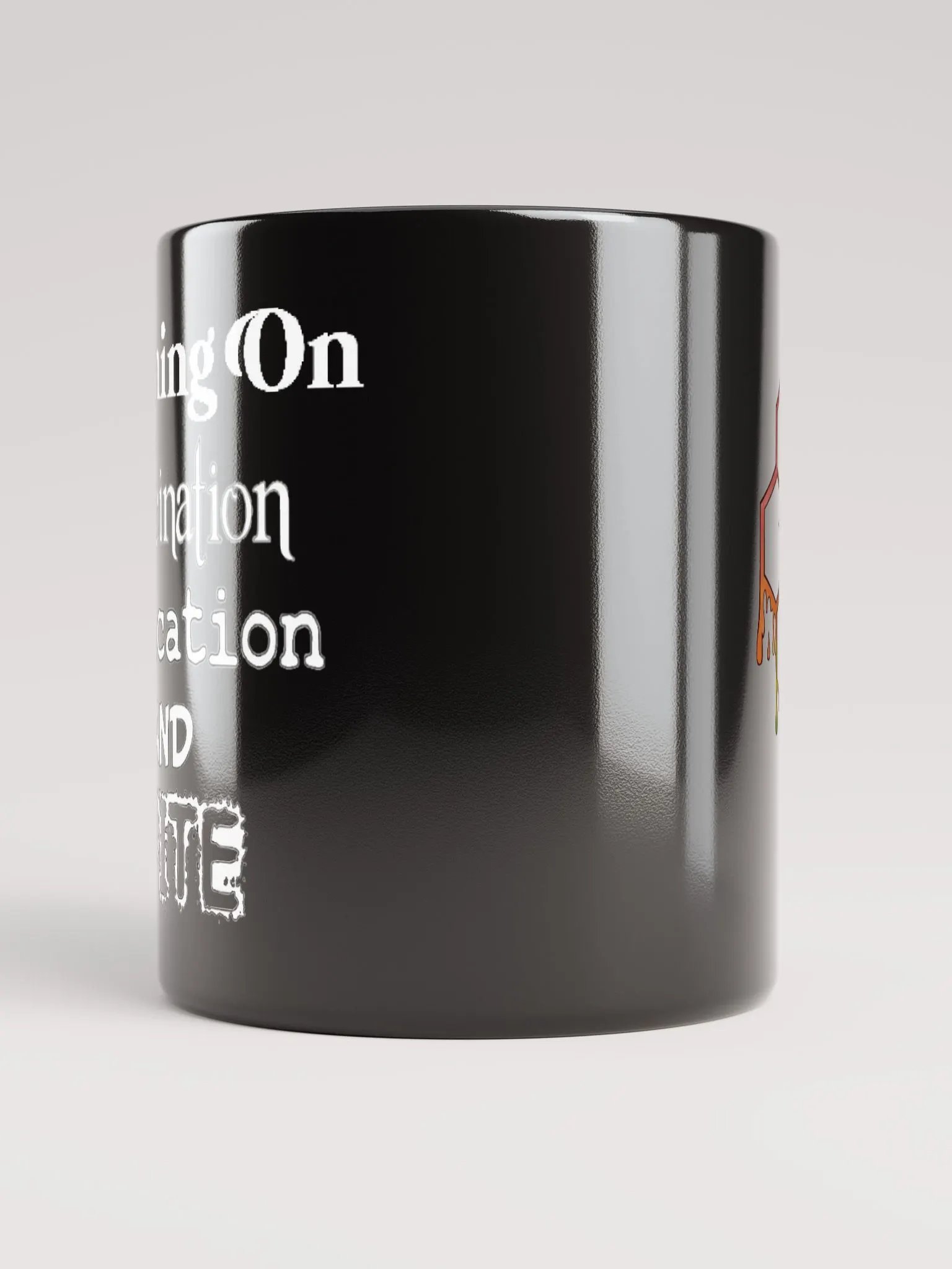 Logo/Running On BLACK Mug product image (2)