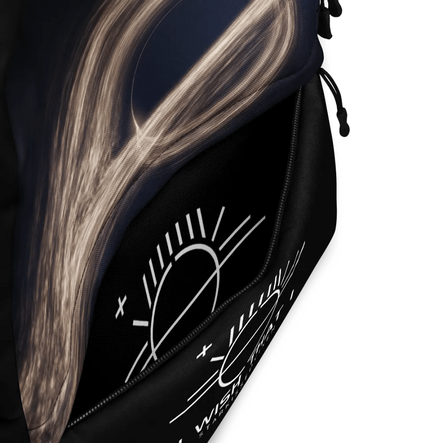 I WISH THAT I Black Hole Music Backpack product image (5)