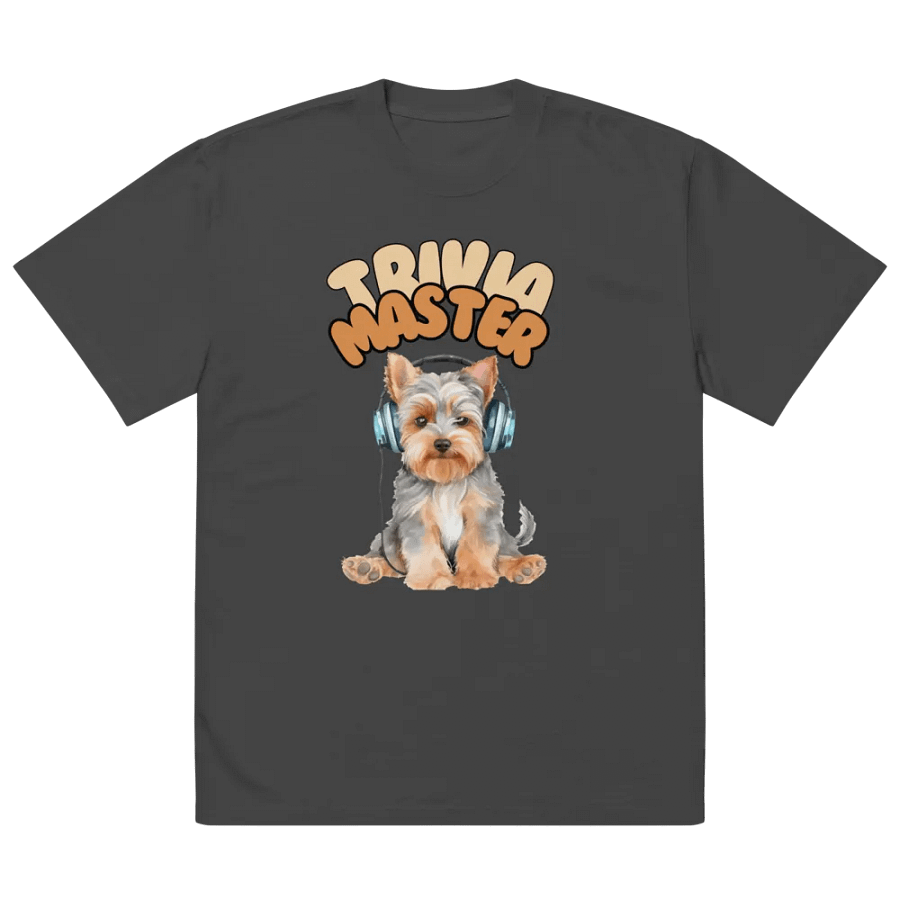 Yorkie Trivia Master Faded T-Shirt product image (2)