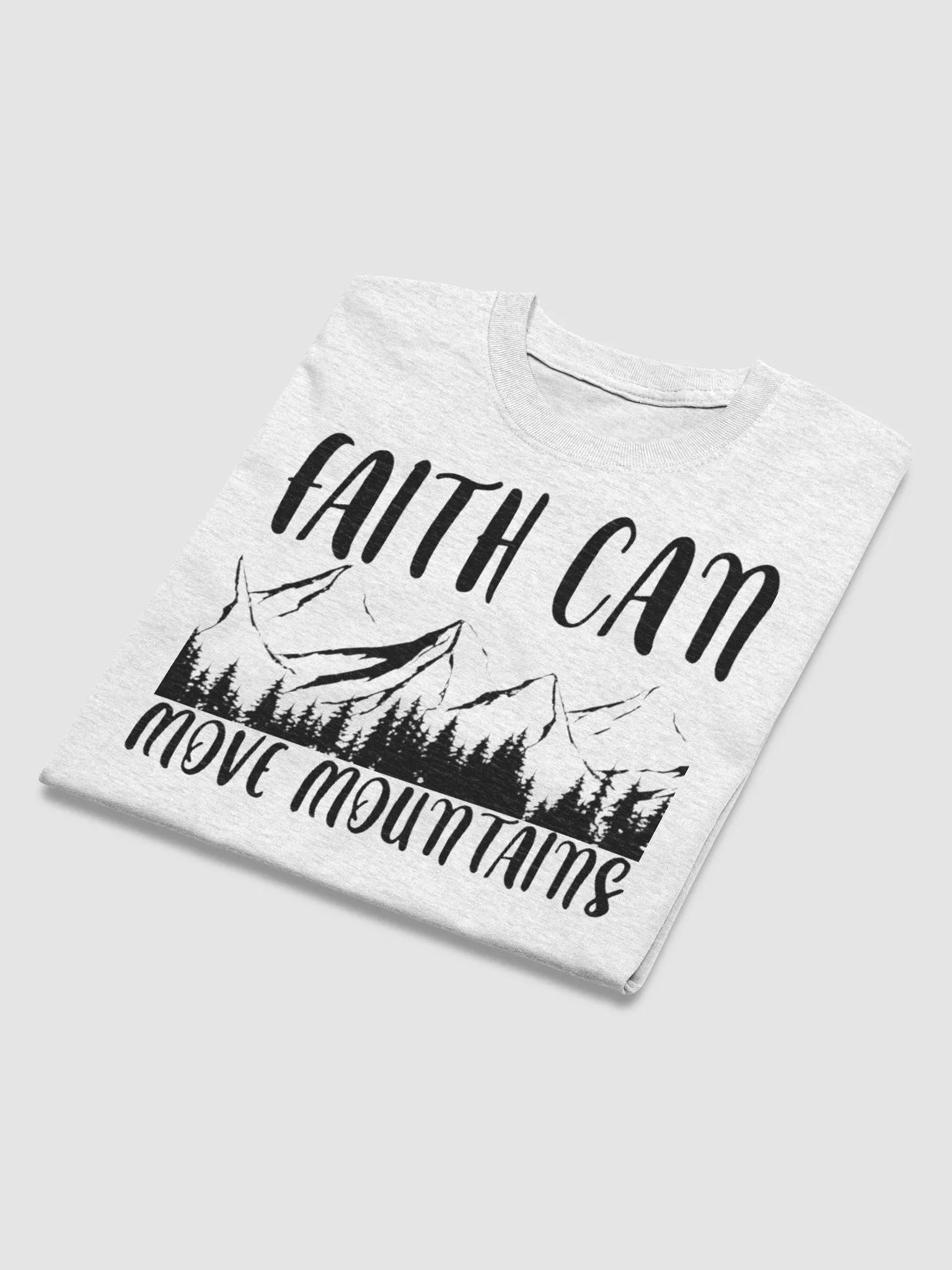 FAITH CAN MOVE MOUNTAINS T-SHIRT product image (3)