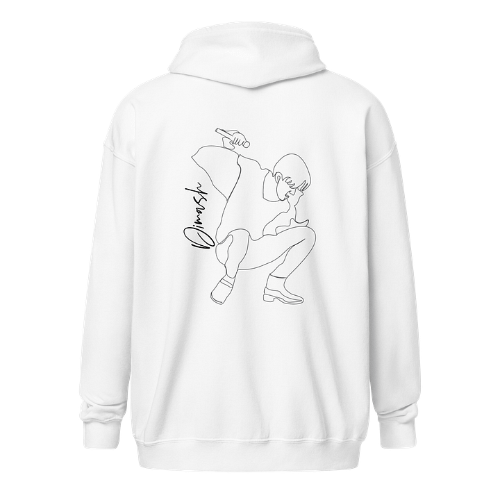 Singer From Kazakhstan Zippered Gildan Unisex Hoodie product image (9)
