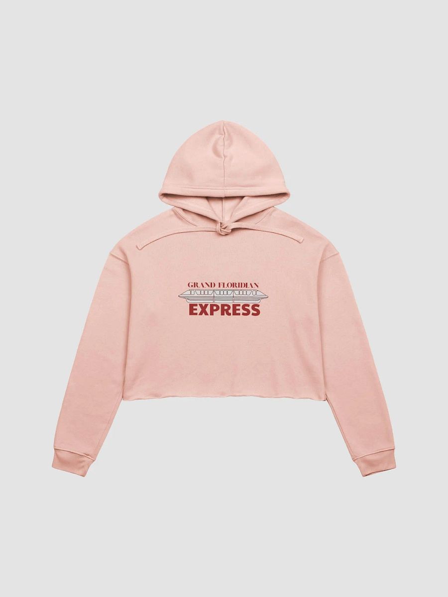Grand Floridian Express Crop Hoodie – Disney World Resort Collection Peach product image (1)
