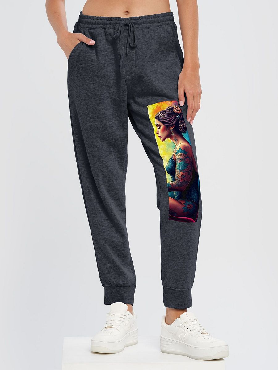 Floral Ink Sunset Joggers product image (6)
