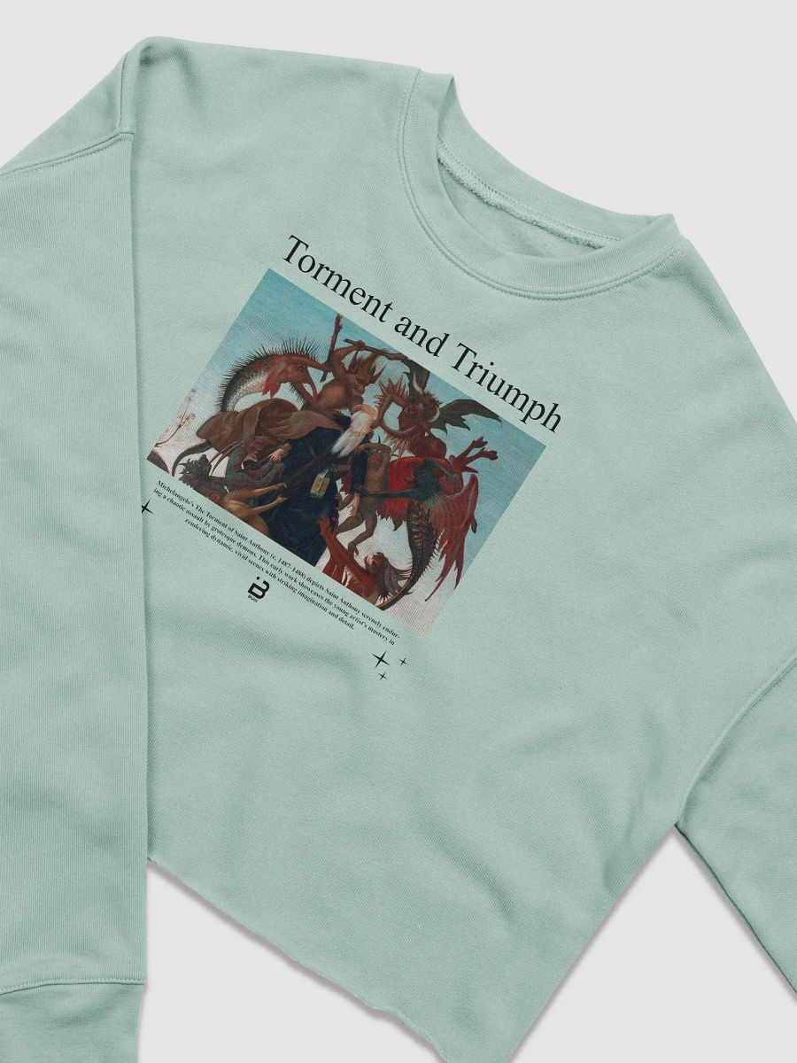 Torment and Triumph - BUIII Remix Women's Fleece Crop Sweatshirt product image (2)