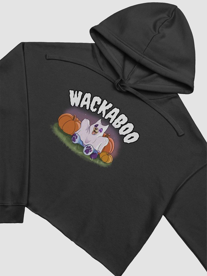 WackaBoo Crop Hoodie (Scary style) product image (2)