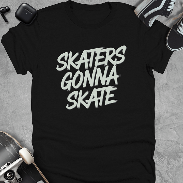 Skaters gonna skate, Skateboarding t-shirt, Unisex product image (1)