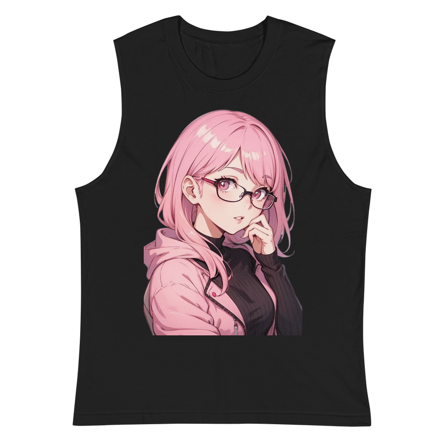 (PINK WAIFU) K Muscle Shirt product image (2)