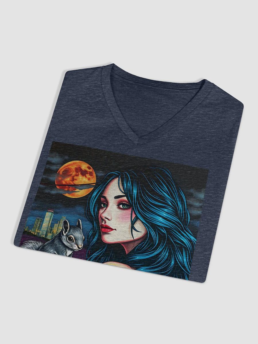 Chic Comfort: Relaxed V-Neck T-Shirt product image (3)
