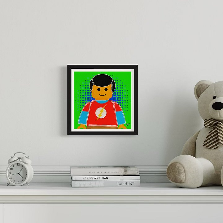 LEGO PEOPLE - Sheldon (Framed Matte Print) product image (3)