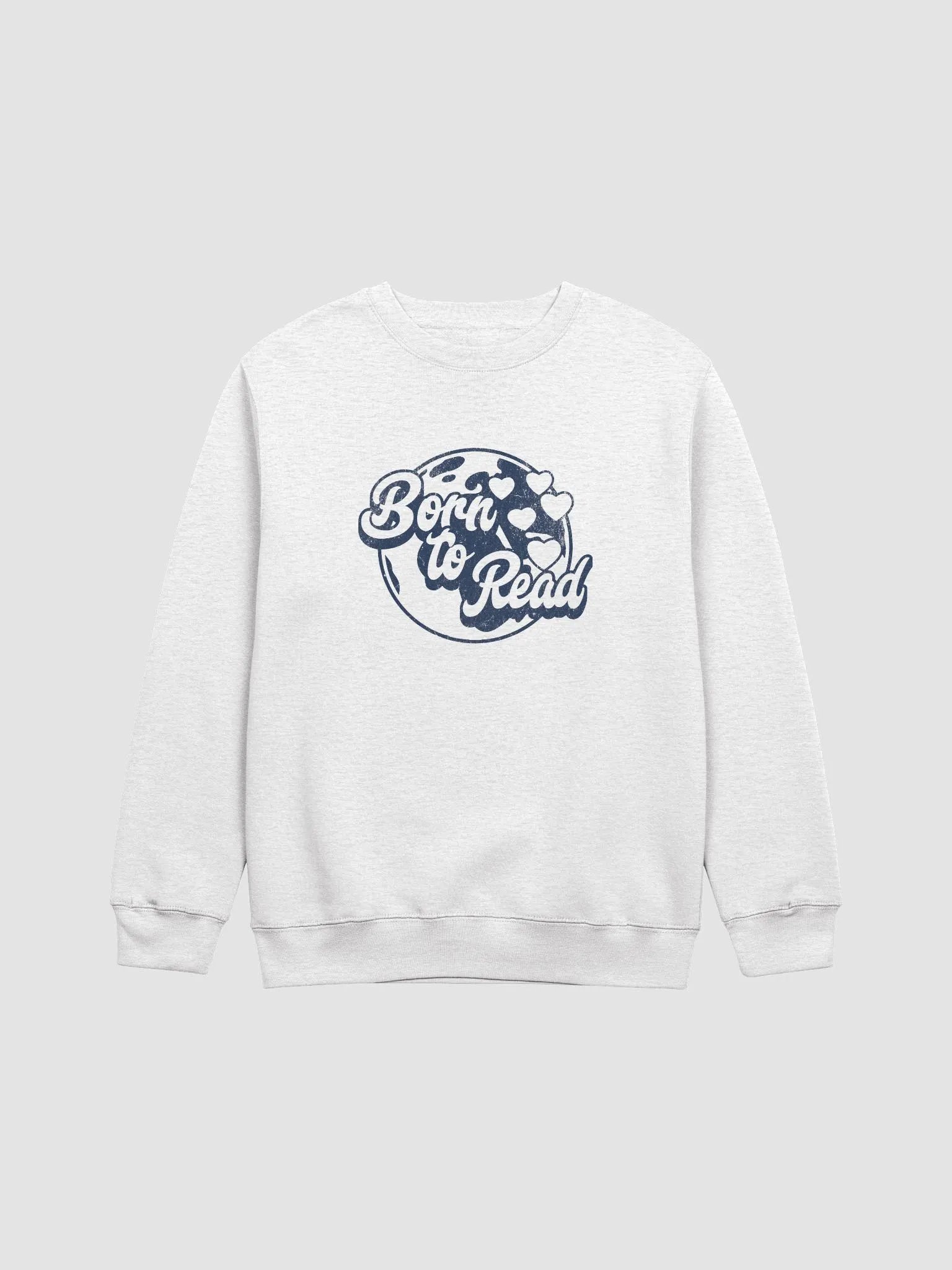 Born To Read Crewneck Sweatshirt product image (2)