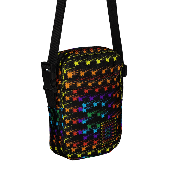 Rainbow splash paint All-Over Crossbody Bag product image (2)