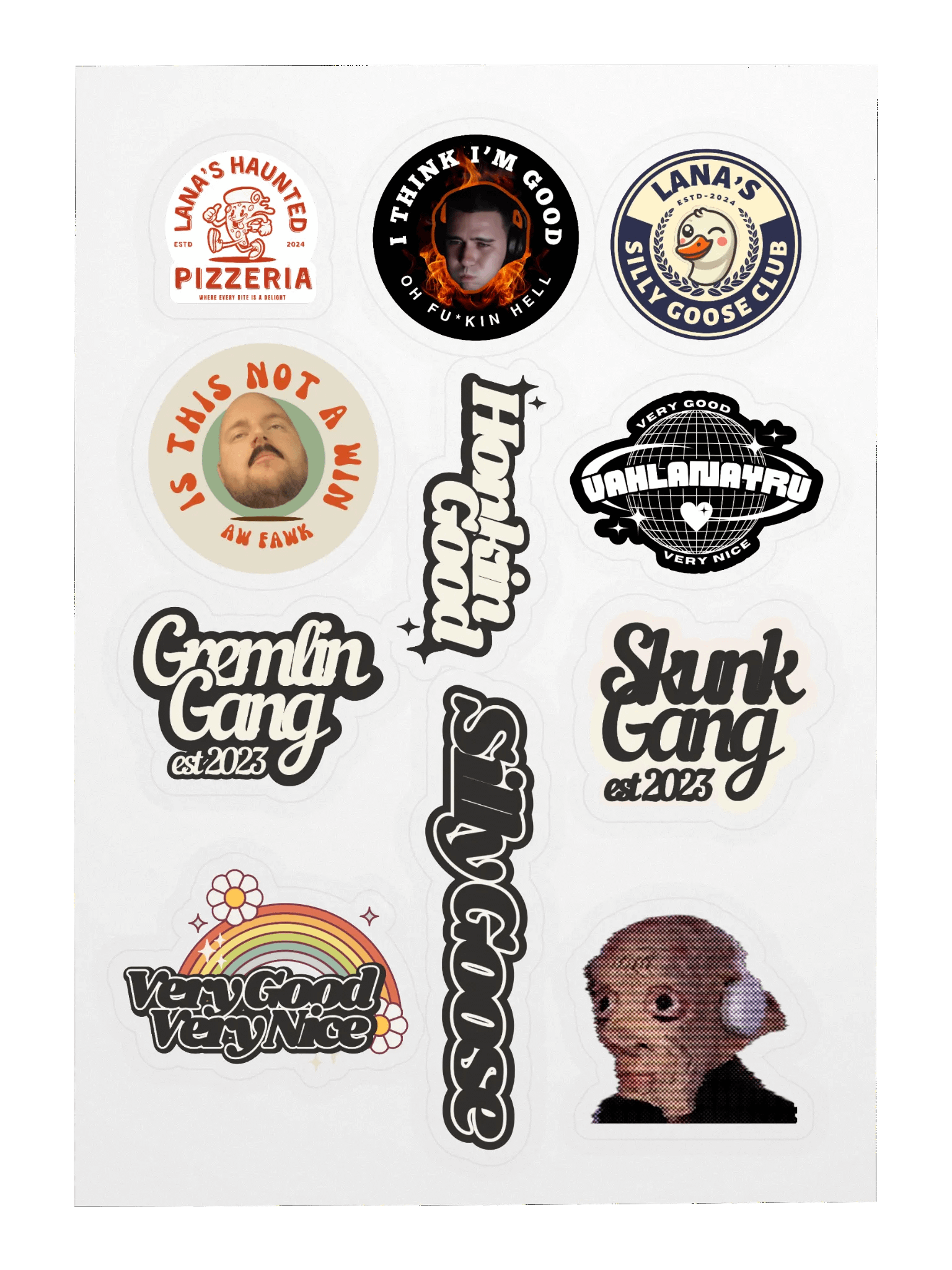 Sticker Pack - Pack of 11 product image (3)