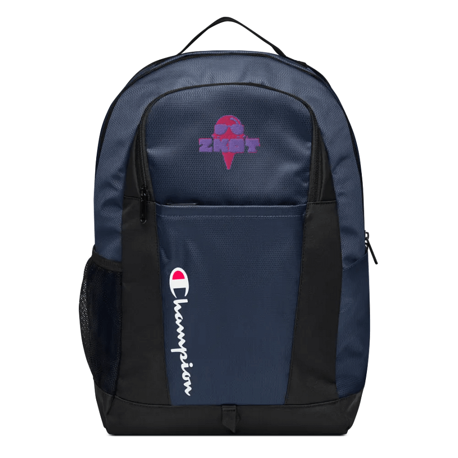 Pink Logo ZKOT Champion© Backpack product image (1)
