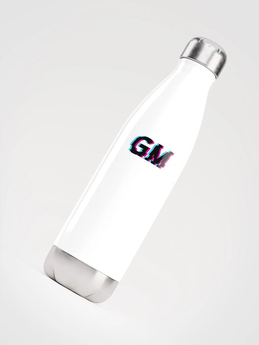GM White Stainless Steel Water Bottle product image (4)