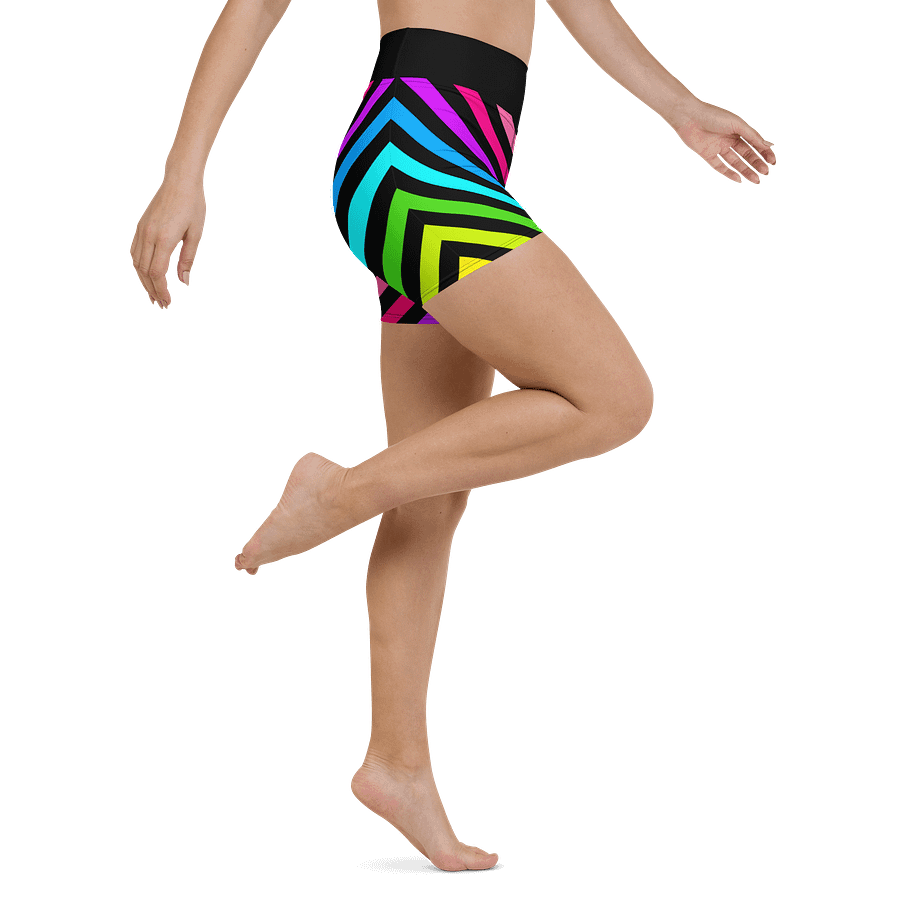 Bród Meaning Pride | Yoga Shorts in Irish / Gaeilge for PRIDE 🏳️‍🌈 product image (6)