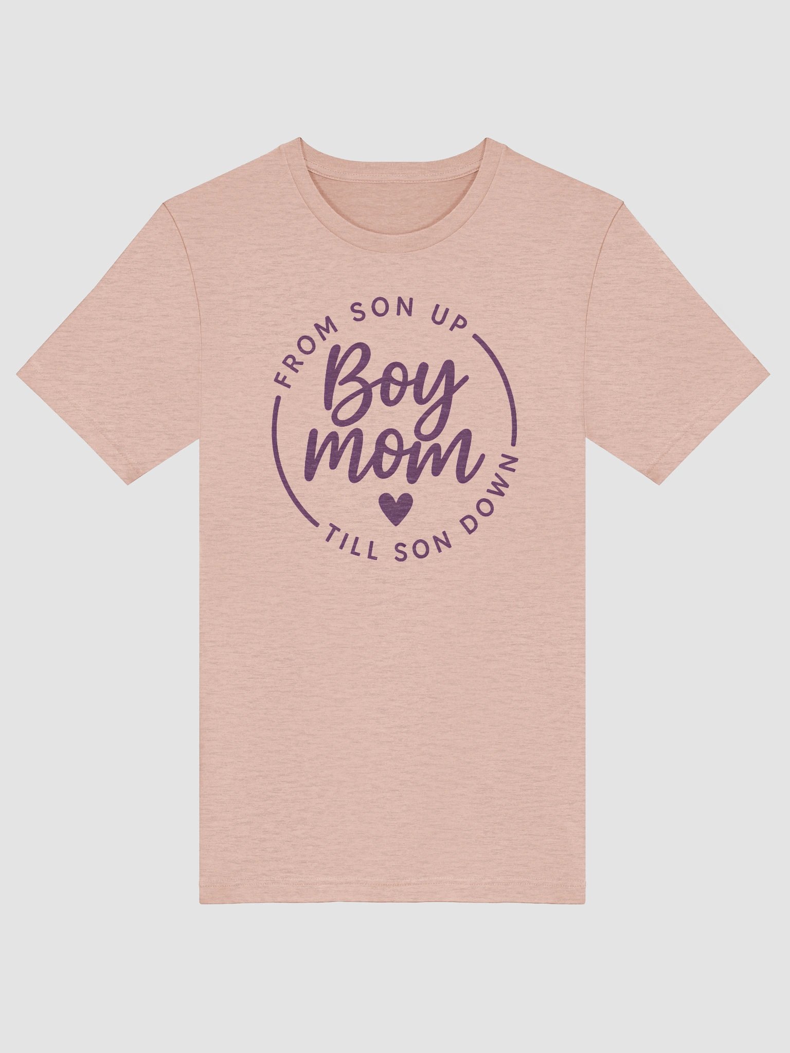 Boy Mom From Son Up Till Son Down T-Shirt | Funny Boy Mom Life Tee | Gift for Moms of product image (5)