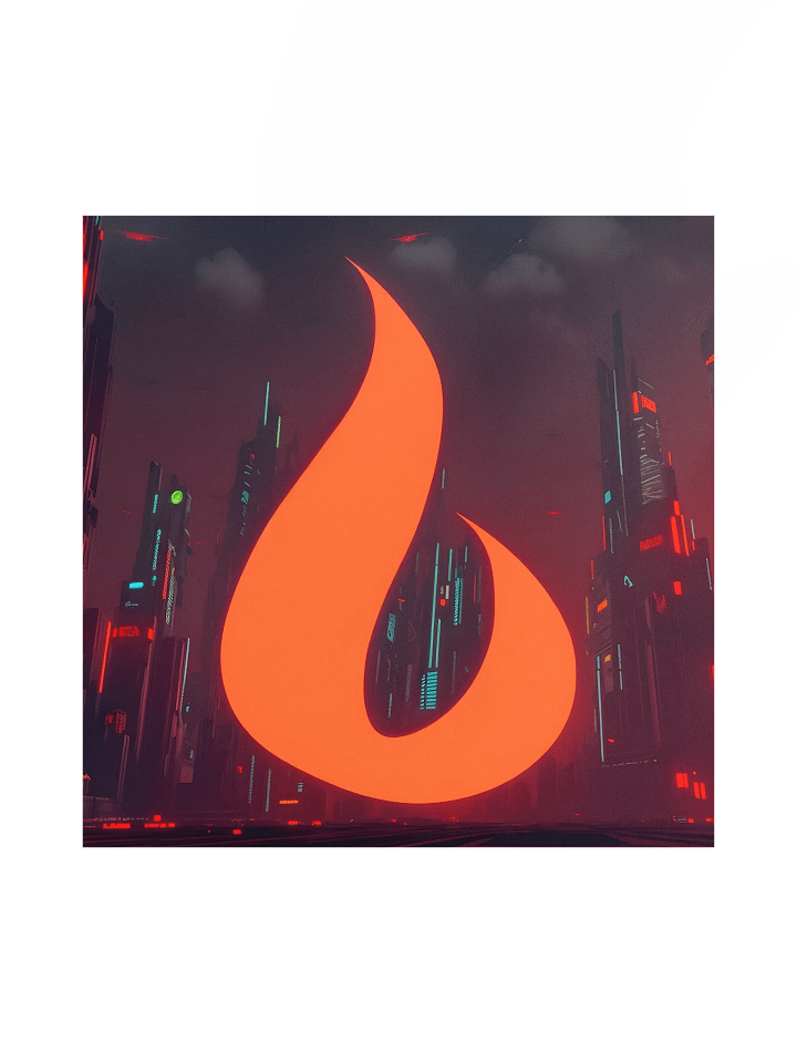 "Dystopian Burn" Poster product image (1)