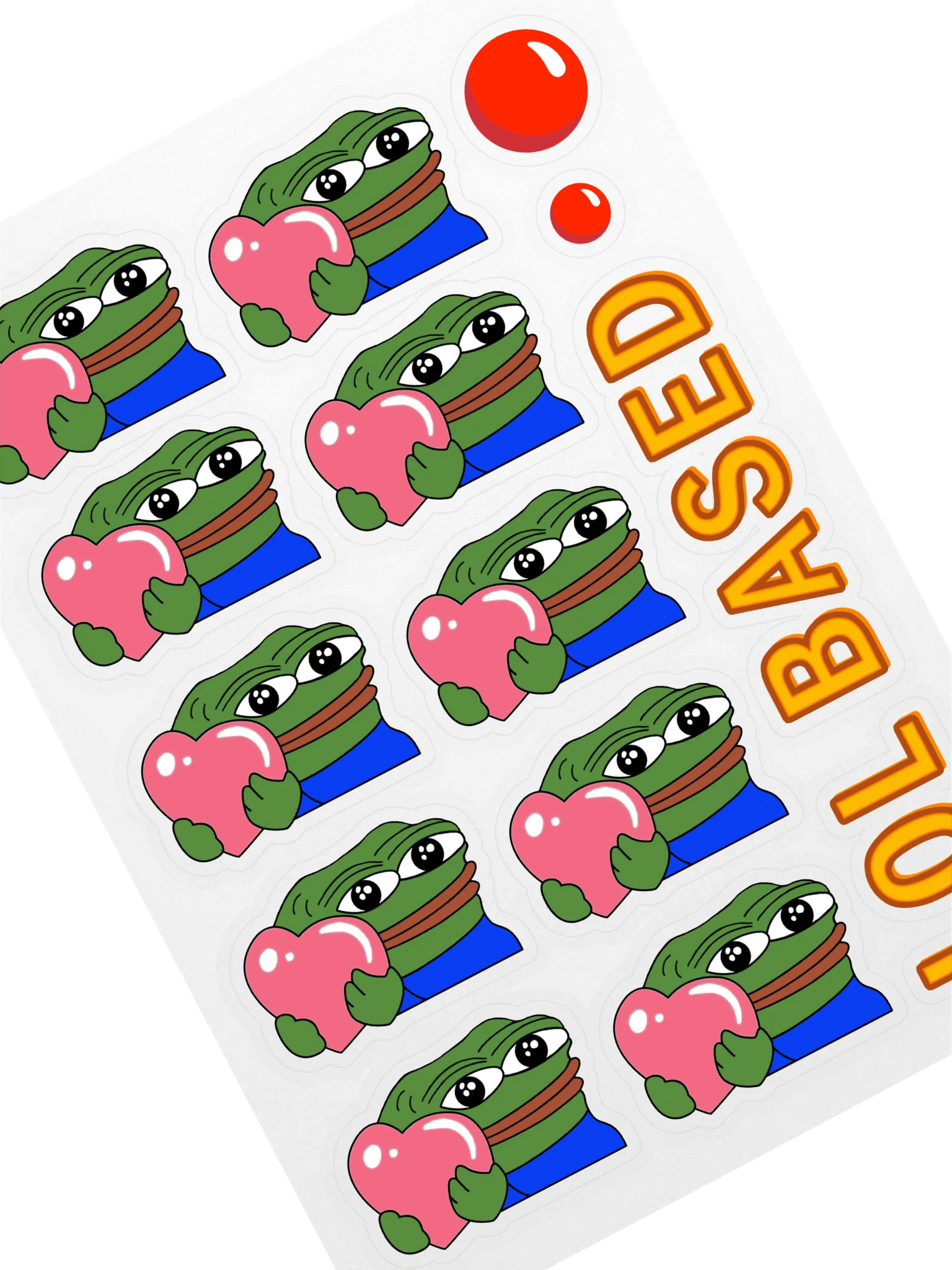 Stickers! - Pepe Love Pack product image (1)