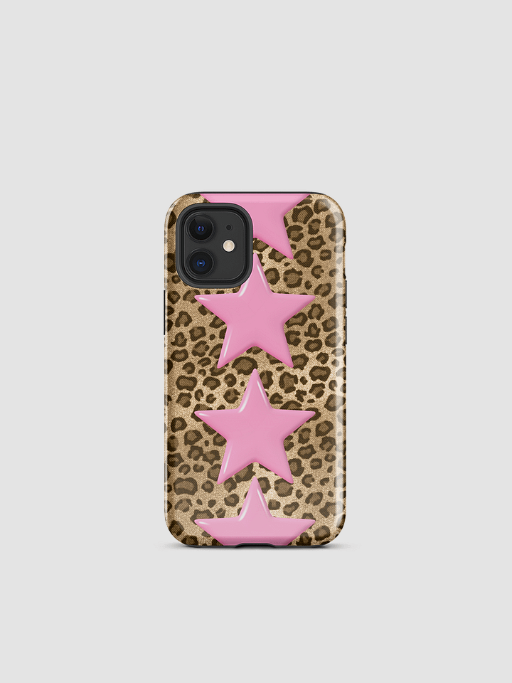 pink cheetah i phone case product image (1)
