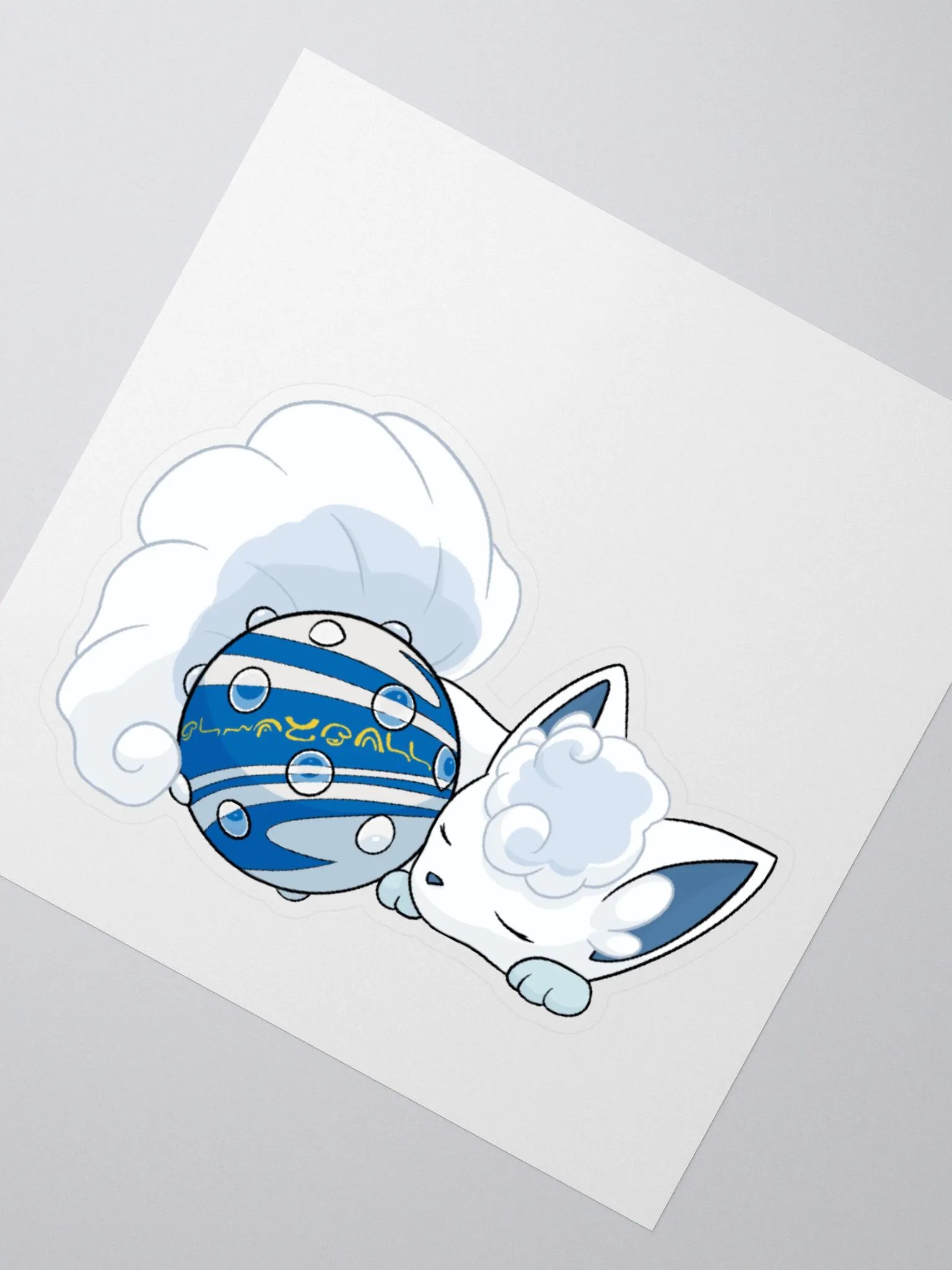 Snow Fox Sticker product image (2)