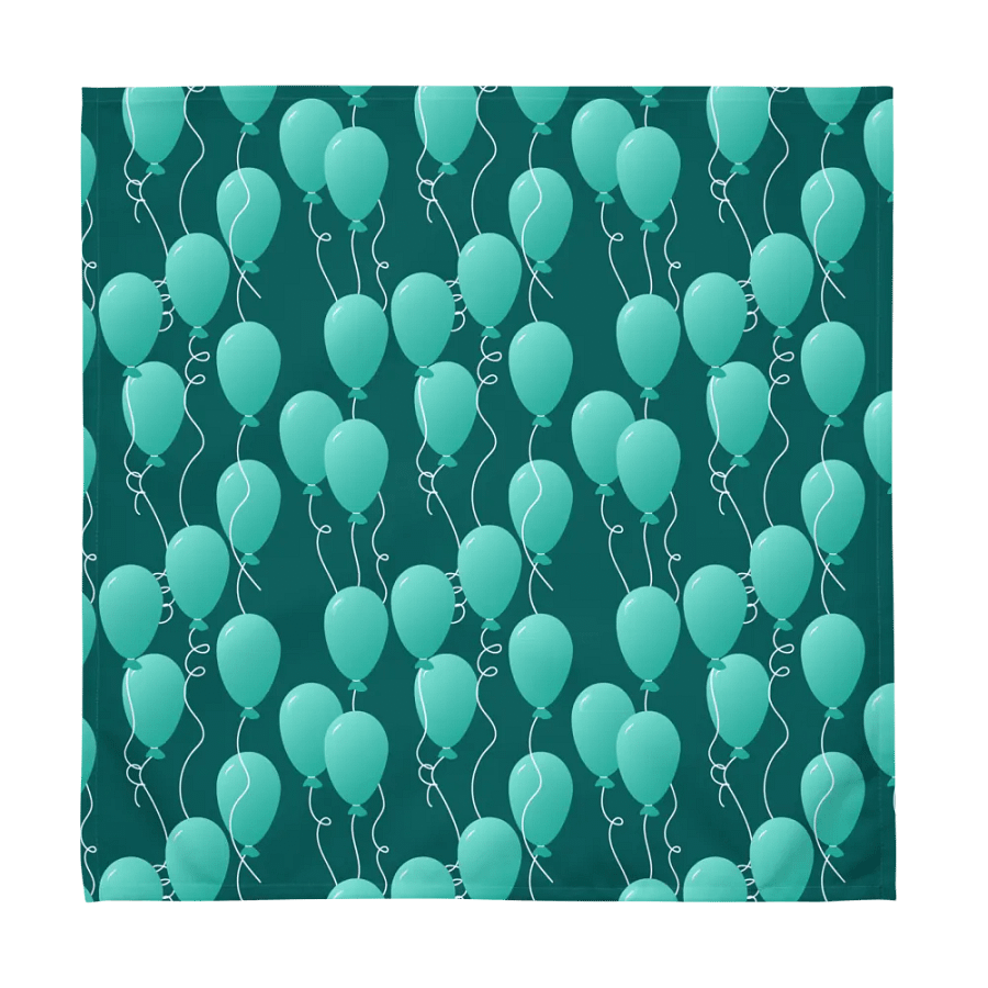 Set of Floating Balloons Party Time! Cloth Napkins product image (8)