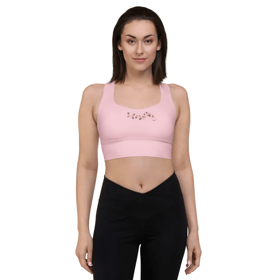 Rose Beauty Sports Bra product image (5)
