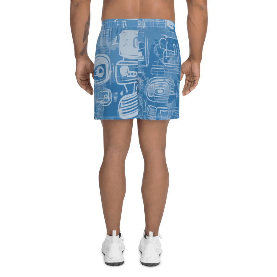 St®èétwise Mecha Graffiti All-Over Athletic Shorts product image (2)