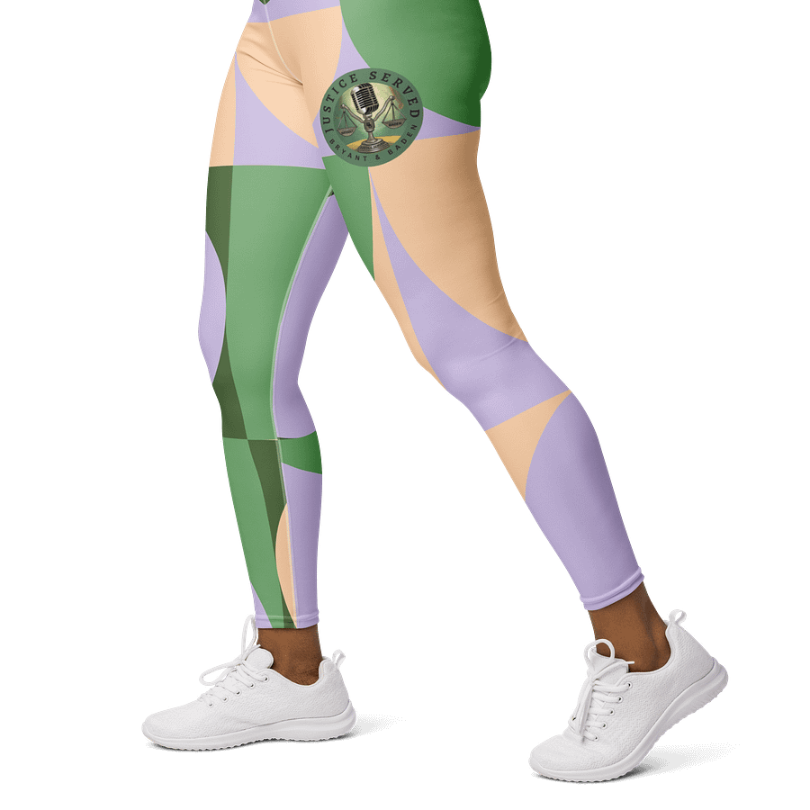 Justice Served Geo Printed Yoga Pants product image (3)